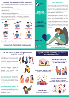 Campania de informare-educare „Promovarea Sănătății Mintale”, februarie 2024 - broșură pentru adolescenți Campania de informare-educare „Promovarea Sănătății Mintale”, februarie 2024 - broșură pentru adolescenți