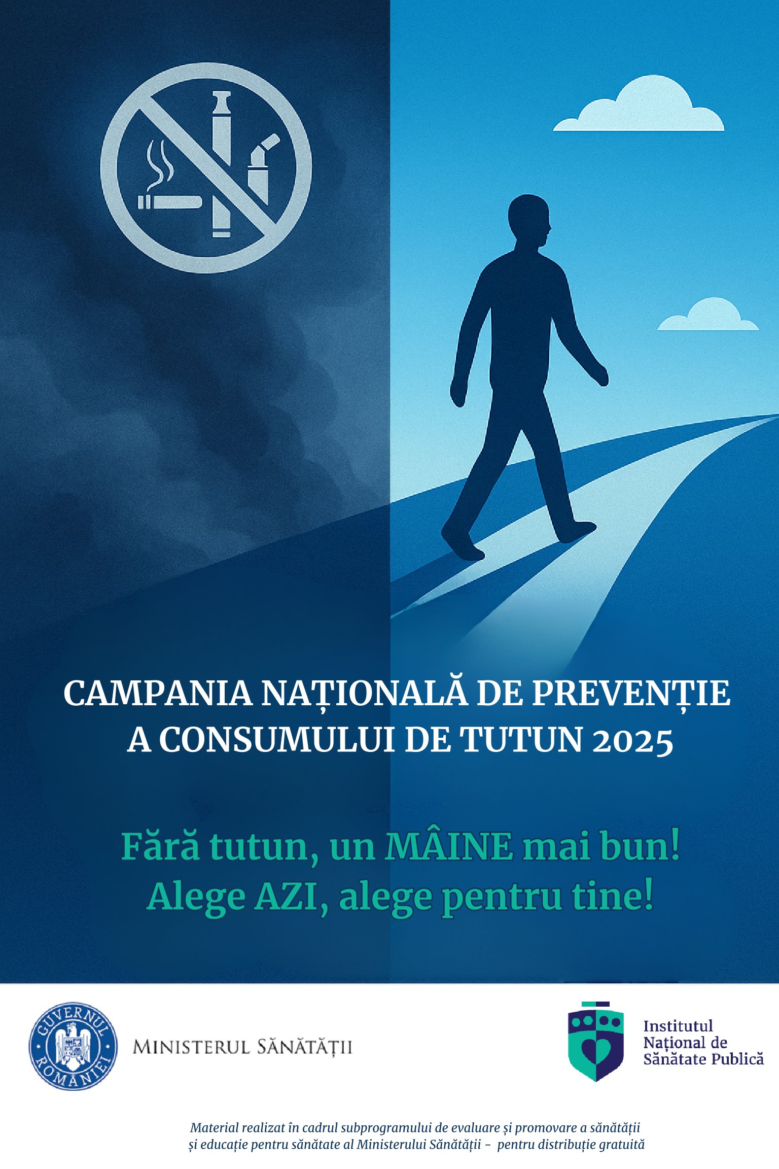 Campania de informare, educare, comunicare „România respiră curat!”, noiembrie - decembrie 2025 - poster pentru adulți