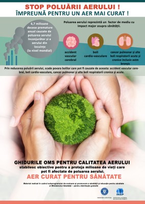 Poster Campania „Împreună pentru un aer mai curat!”, august 2023 Poster Campania „Împreună pentru un aer mai curat!”, august 2023