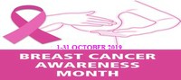 Octombrie 2019 - Luna Internațională de Conștientizare a Cancerului de Sân (LICCS)