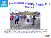 7 aprilie 2016 - Ziua Mondială a Sănătății